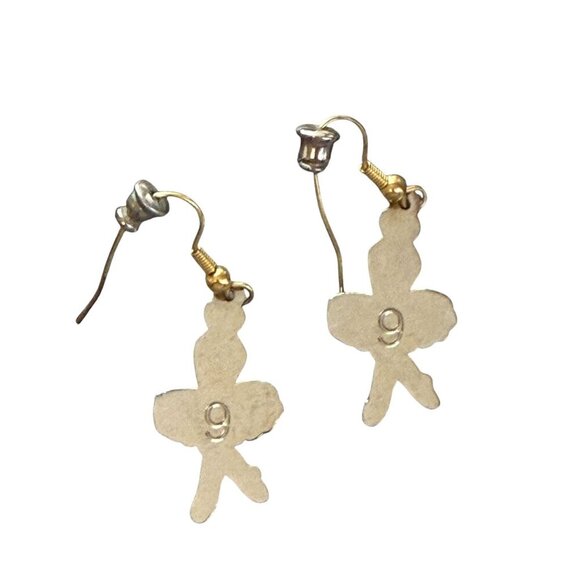 Holiday Earrings - Ladies Dancing - 12 Days of Christmas #9 - Picture 2 of 4